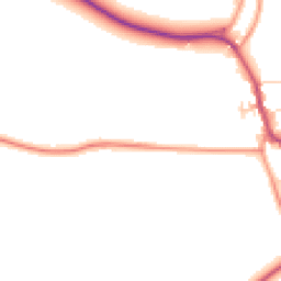 Daytime road noise heatmap for OX7 4HH