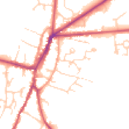 Daytime road noise heatmap for OX7 5BT