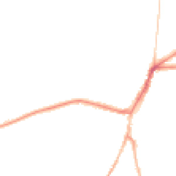 Night-time road noise heatmap for OX7 5ED
