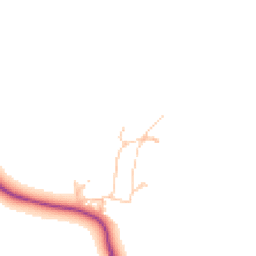 Daytime road noise heatmap for OX7 5FD