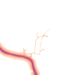 Daytime road noise heatmap for OX7 5FF
