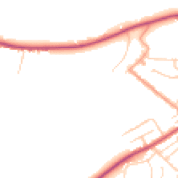 Daytime road noise heatmap for OX7 5JR