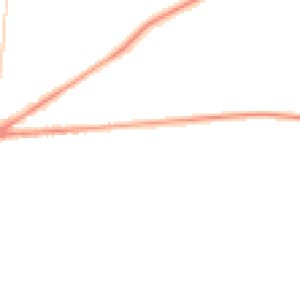 Night-time road noise heatmap for OX7 5LQ