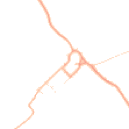 Daytime road noise heatmap for OX7 6AY