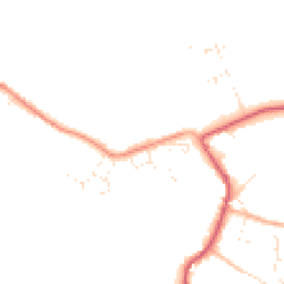 Daytime road noise heatmap for OX7 6BD
