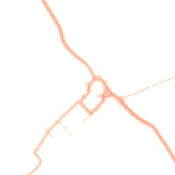 Daytime road noise heatmap for OX7 6FZ