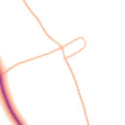 Daytime road noise heatmap for OX7 6HD