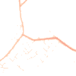 Daytime road noise heatmap for OX7 6JX