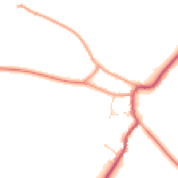 Daytime road noise heatmap for OX7 6PD