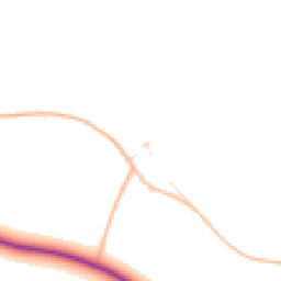 Daytime road noise heatmap for OX7 6SG
