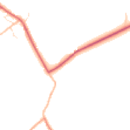 Daytime road noise heatmap for OX7 6UR