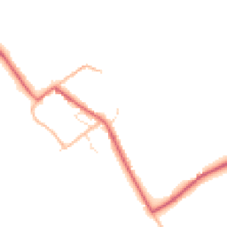 Daytime road noise heatmap for OX7 6UU