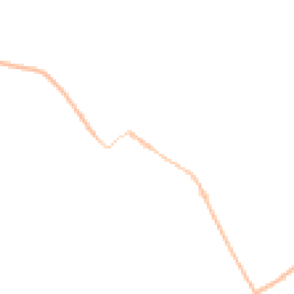 Night-time road noise heatmap for OX7 6UX