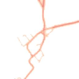 Daytime road noise heatmap for OX7 6YF
