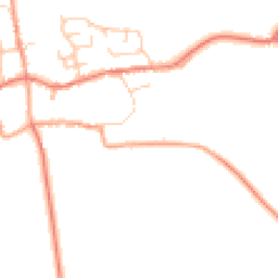 Daytime road noise heatmap for OX7 7BX