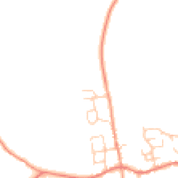 Daytime road noise heatmap for OX7 7EZ