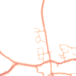 Daytime road noise heatmap for OX7 7HA