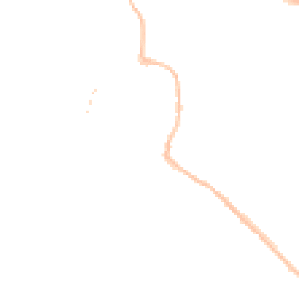 Night-time road noise heatmap for OX9 2BL