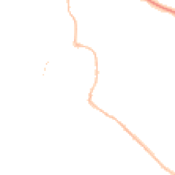 Night-time road noise heatmap for OX9 3EW