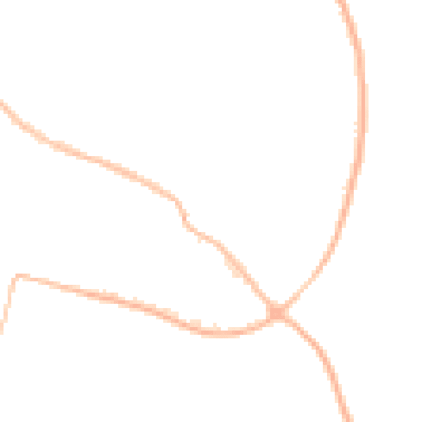 Night-time road noise heatmap for OX9 3LU