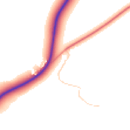 Daytime road noise heatmap for OX9 3RZ
