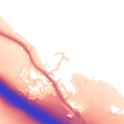 Daytime road noise heatmap for OX9 7BN
