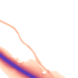 Night-time road noise heatmap for OX9 7BN
