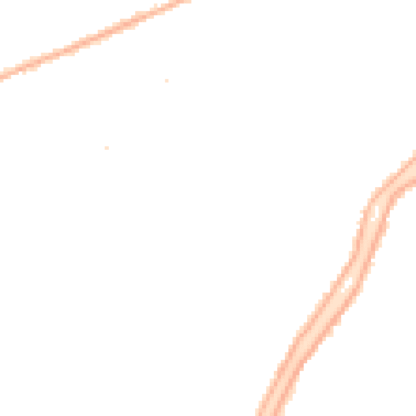 Night-time road noise heatmap for PE11 2GW