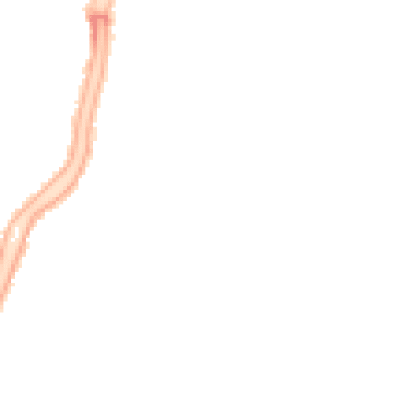 Night-time road noise heatmap for PE11 2QF