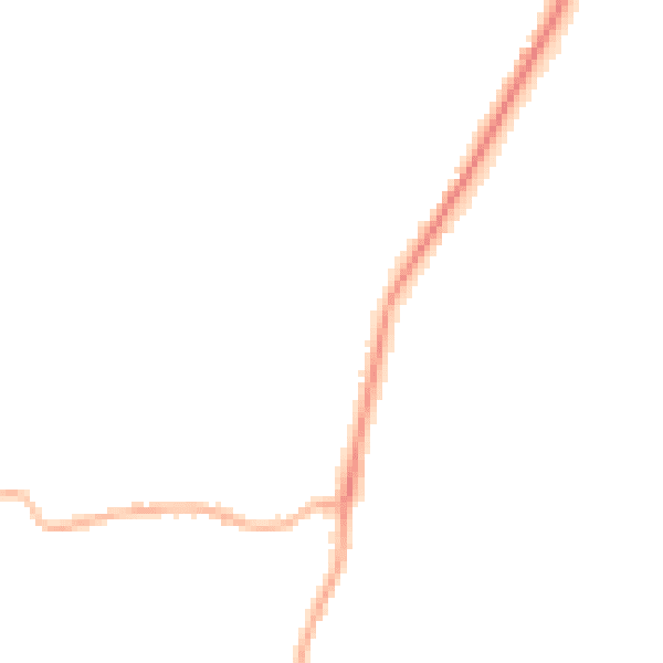 Night-time road noise heatmap for PE11 3US
