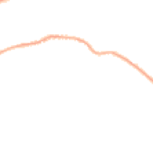 Night-time road noise heatmap for PE11 4TS