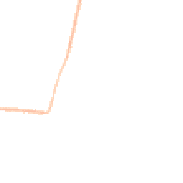 Night-time road noise heatmap for PE14 0LT