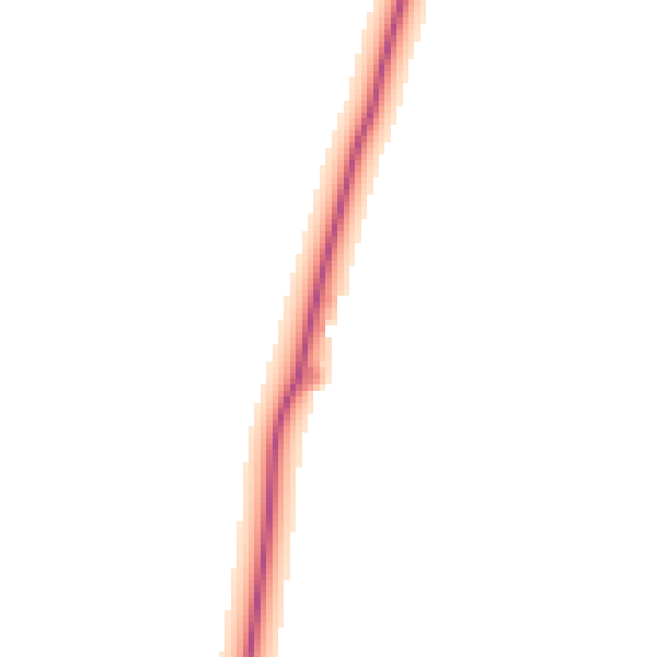 Daytime road noise heatmap for PE14 0LY