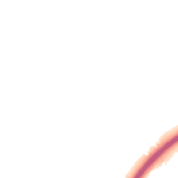 Night-time road noise heatmap for PE14 7DE