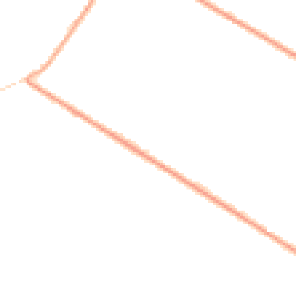 Daytime road noise heatmap for PE14 7JF
