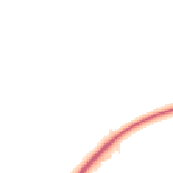 Night-time road noise heatmap for PE14 7QL
