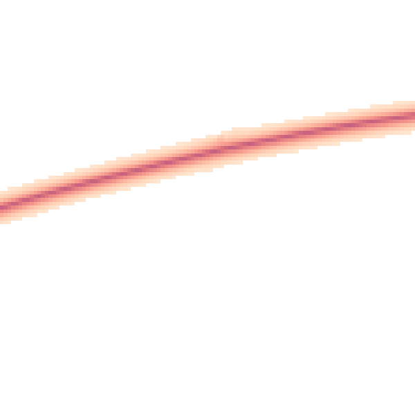Night-time road noise heatmap for PE14 7QT