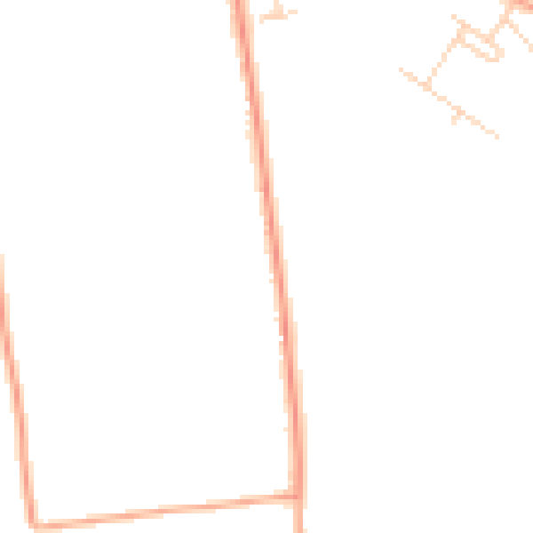 Daytime road noise heatmap for PE14 7SG
