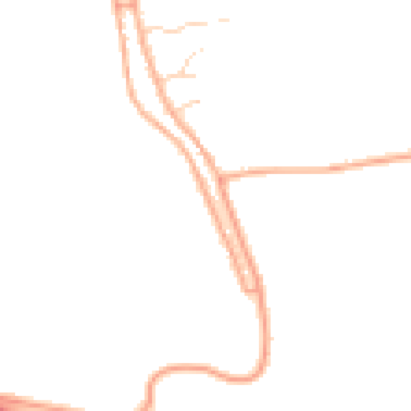 Daytime road noise heatmap for PE14 8BQ