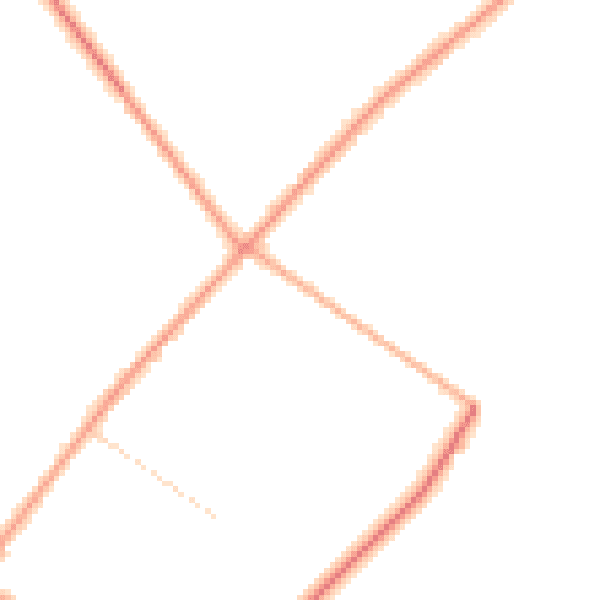 Daytime road noise heatmap for PE14 8JE