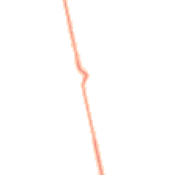 Daytime road noise heatmap for PE14 8JT