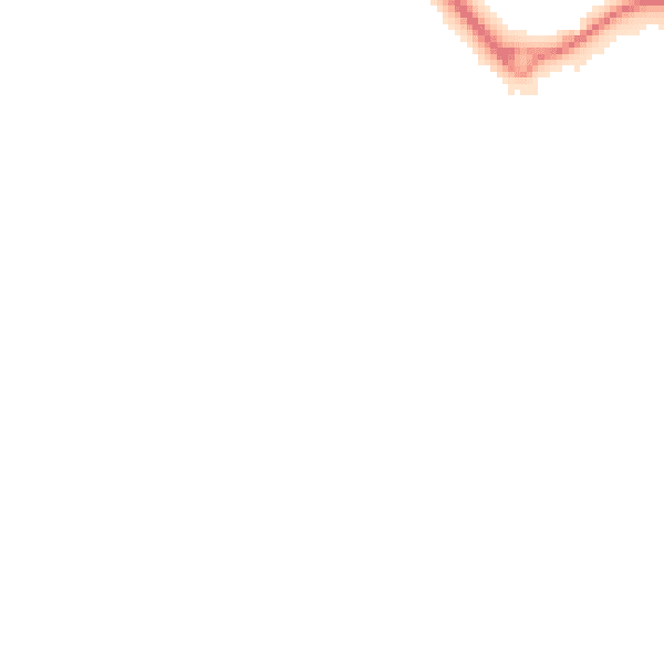 Night-time road noise heatmap for PE14 8TJ