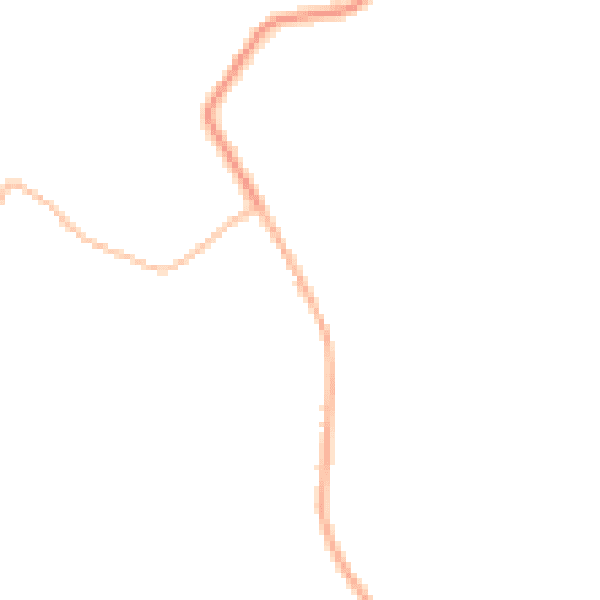 Night-time road noise heatmap for PE14 9JR