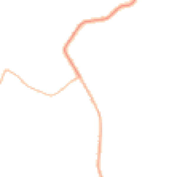 Night-time road noise heatmap for PE14 9LA