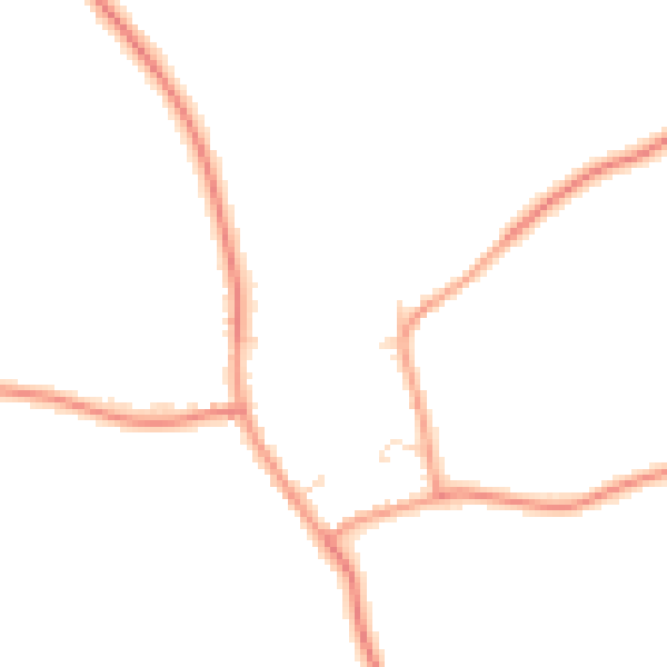 Daytime road noise heatmap for PE22 0NR