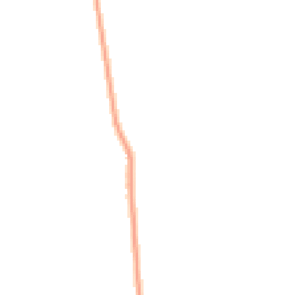 Night-time road noise heatmap for PE22 7EN