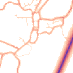 Daytime road noise heatmap for PE24 4DL