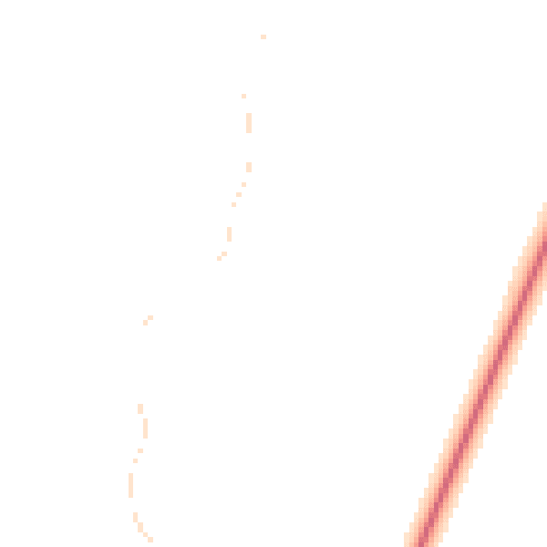 Night-time road noise heatmap for PE24 4EN