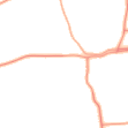 Daytime road noise heatmap for PE24 4JX