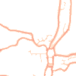 Daytime road noise heatmap for PE24 4PB